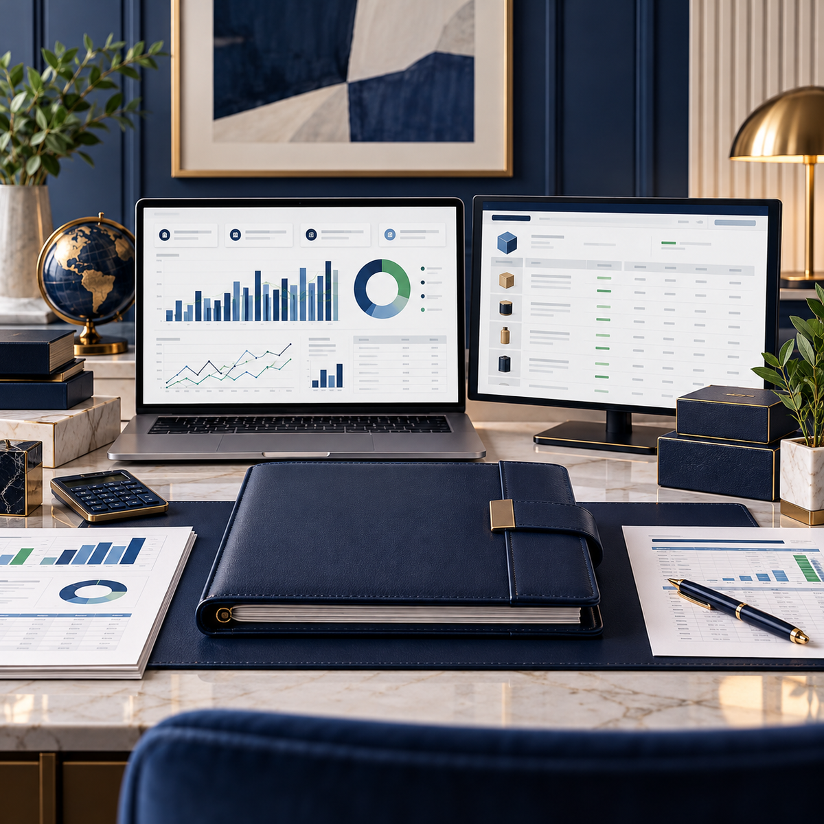 Pack Gestión Esencial de NEVUNI Business con paneles de ventas e inventario
